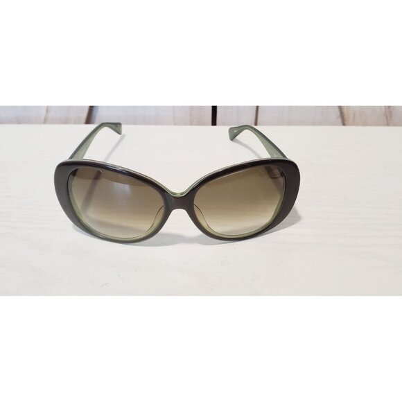 Diane Von Furstenberg Designer Oversized Sunglasses Oval Blaise DV575S Green